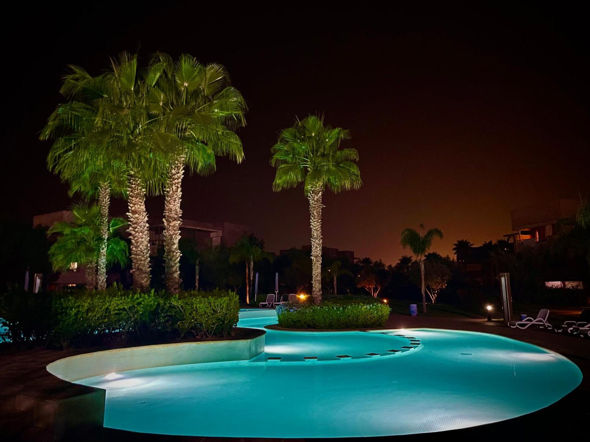 מרקש Luxurious Stay At Prestigia Golf Marrakech With Golf Course, Pool, And Breathtaking Atlas Mountains View מראה חיצוני תמונה