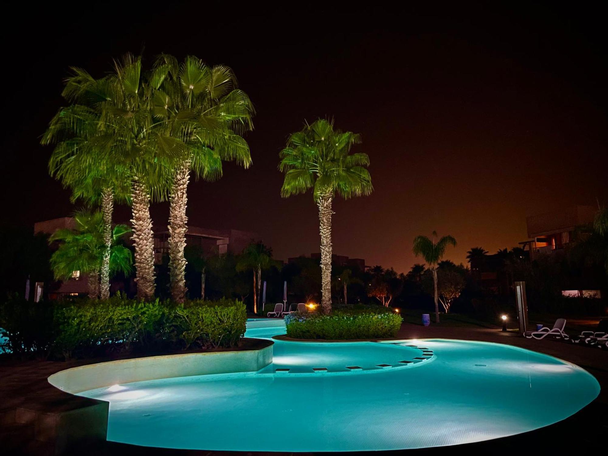 מרקש Luxurious Stay At Prestigia Golf Marrakech With Golf Course, Pool, And Breathtaking Atlas Mountains View מראה חיצוני תמונה